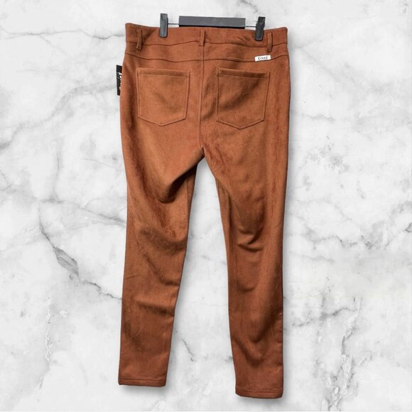 Cruel Denim Suede Pants Women’s Medium Faux Leather Western Rodeo Cowgirl Wear - Picture 2 of 10